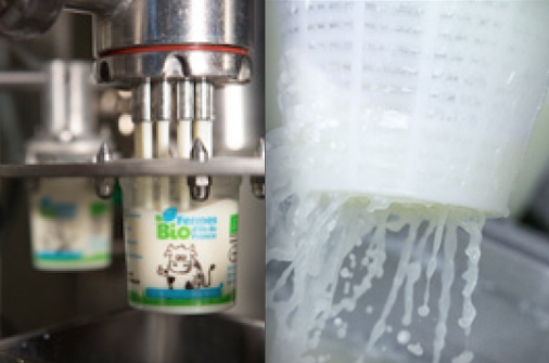 Inauguration d’un nouvel atelier de transformation de lait bio à Rambouillet