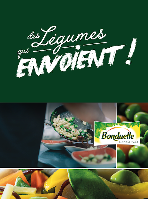 « Des légumes qui envoient ! », nouvelle stratégie du groupe Bonduelle
