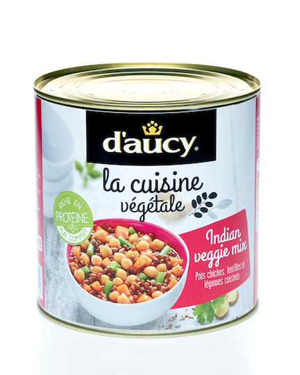 Le végétal à l’honneur avec d’aucy Foodservice et ses 3 nouveaux Mix