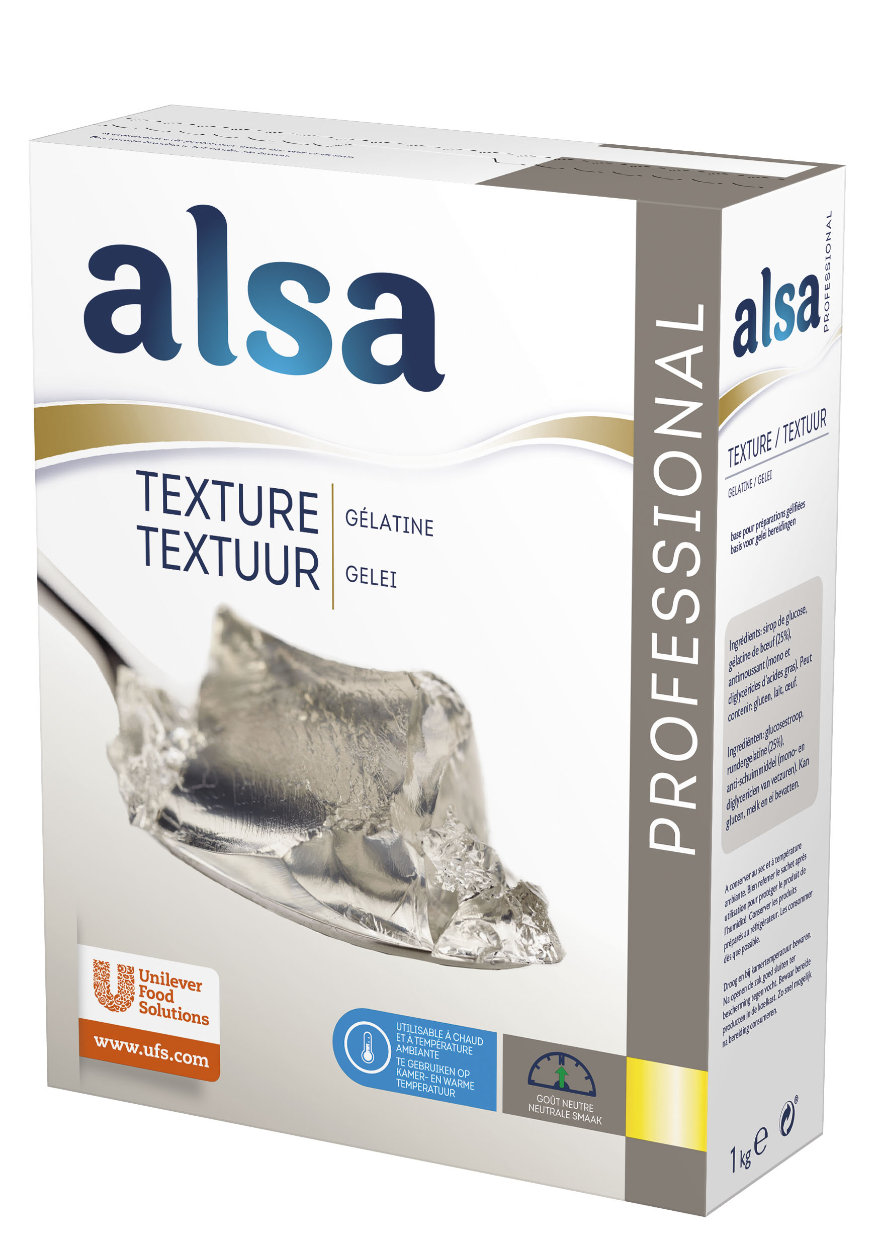 Unilever Food Solutions aide à l’alimentation des personnes âgées avec Alsa Texture Gélatine