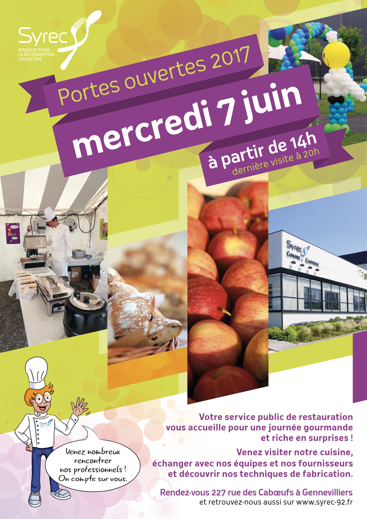 Animations et portes ouvertes par le Syrec