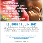 200 891 € collectés par Api Restauration pour Action Contre la Faim