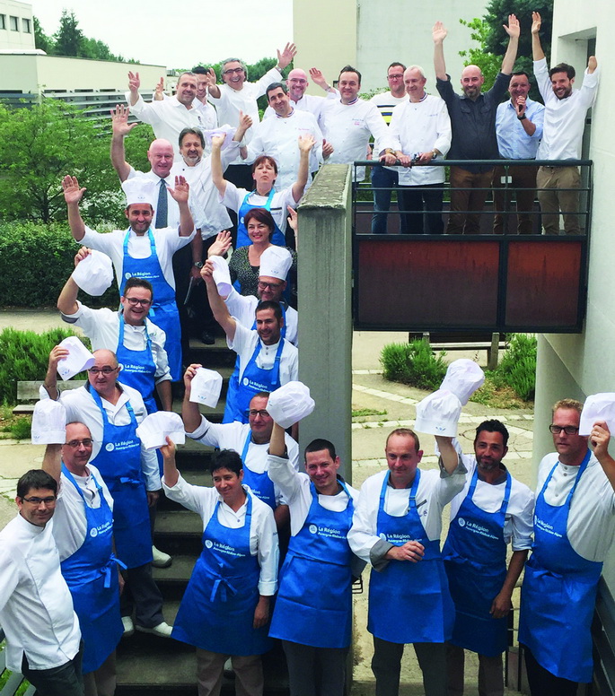 Des ateliers créatifs pour les chefs des lycées d’Auvergne-Rhône-Alpes