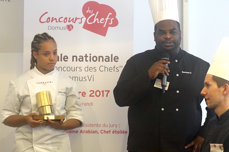 Loïc Narayaninsamy remporte le Concours des Chefs DomusVi
