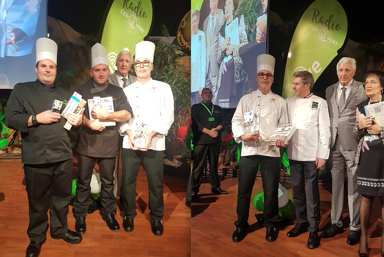 Daniel Pied remporte le Trophée Toque Verte par Cercle Vert