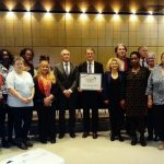 Remise du label Ecocert aux crèches parisiennes