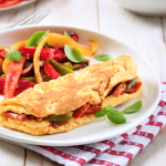 Une nouvelle Omelette à la Basquaise et Chorizo par Cocotine