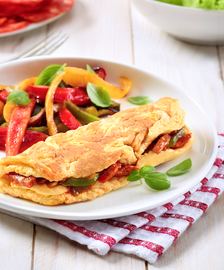 Une nouvelle Omelette à la Basquaise et Chorizo par Cocotine