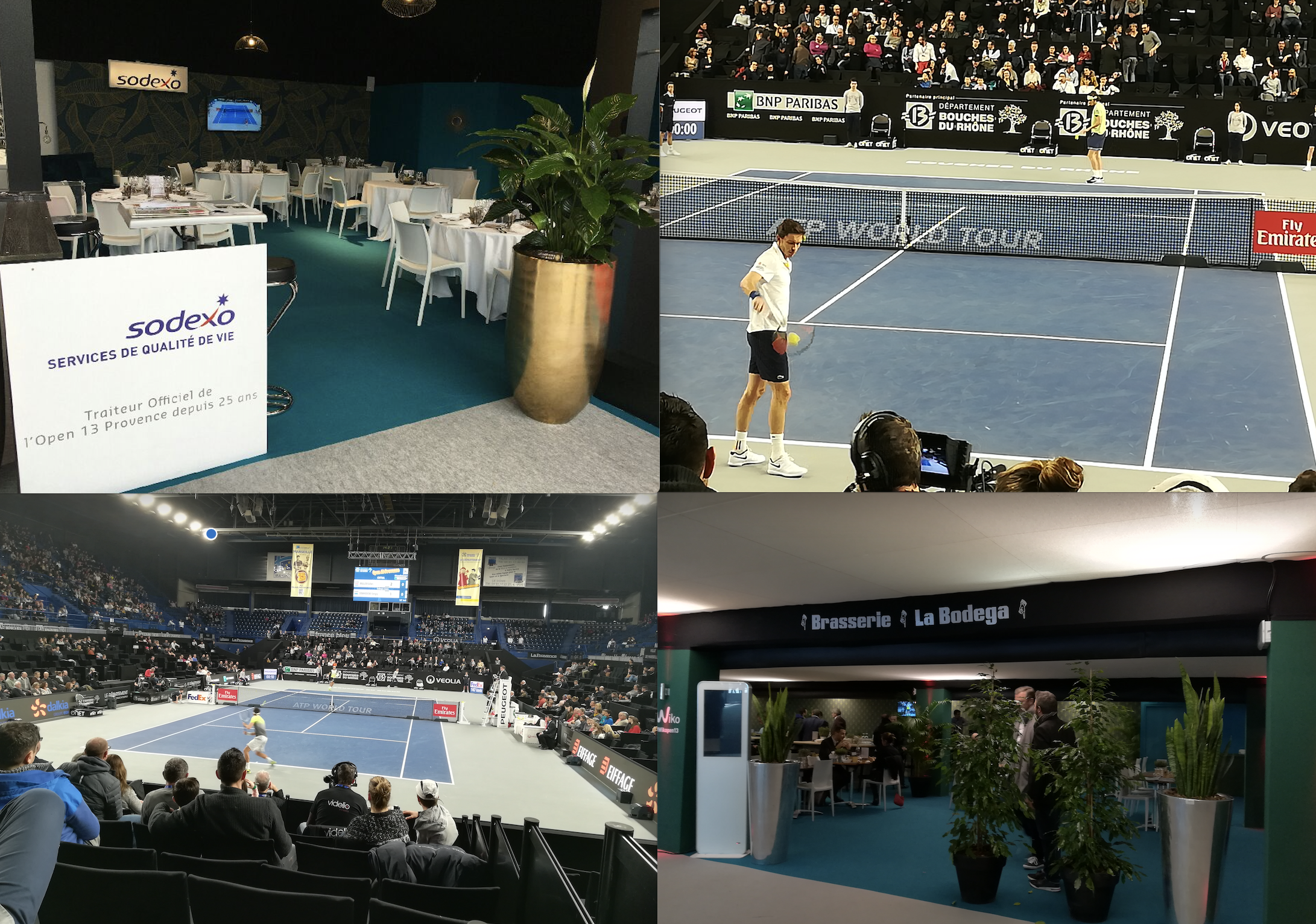25 ans de partenariat entre Sodexo et l’Open 13 Provence à Marseille
