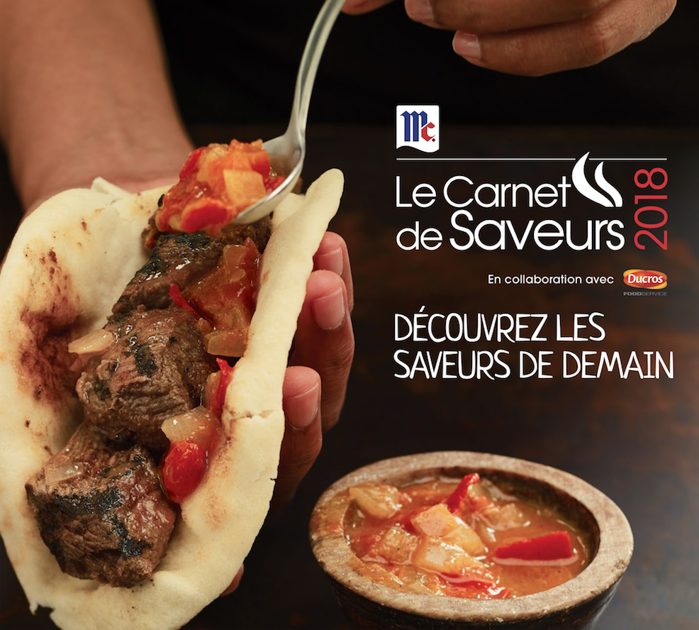 McCormick lance son Carnet de Saveurs 2018 !