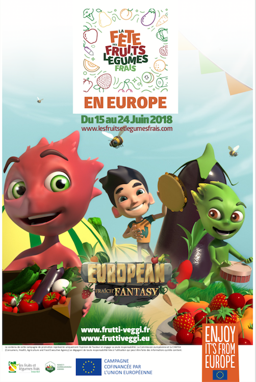 14ème édition de La Fête des Fruits et Légumes Frais en juin