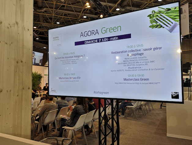 Une table ronde sur le gaspillage en restauration collective au Sirha Green