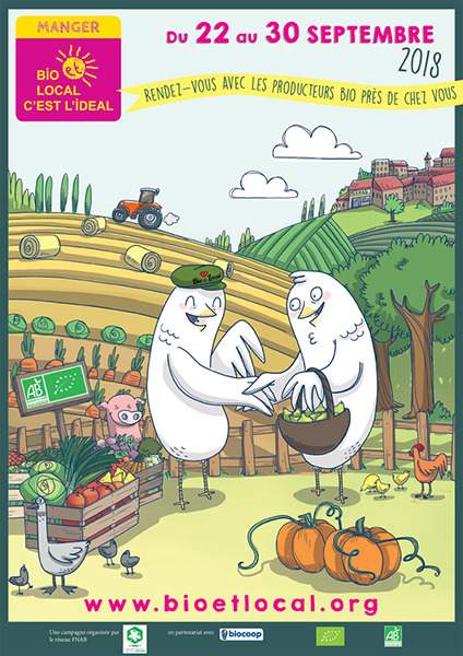 Une campagne de sensibilisation pour manger bio et local