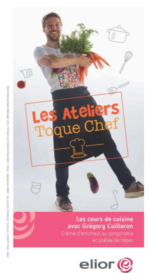 « Les Ateliers Toque Chef » avec Elior et Grégory Cuilleron
