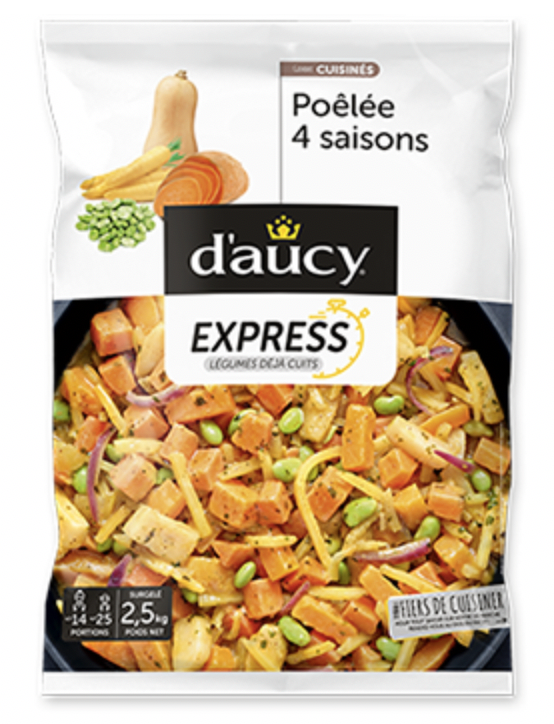 Une nouvelle Poêlée 4 Saisons par d’Aucy Foodservice