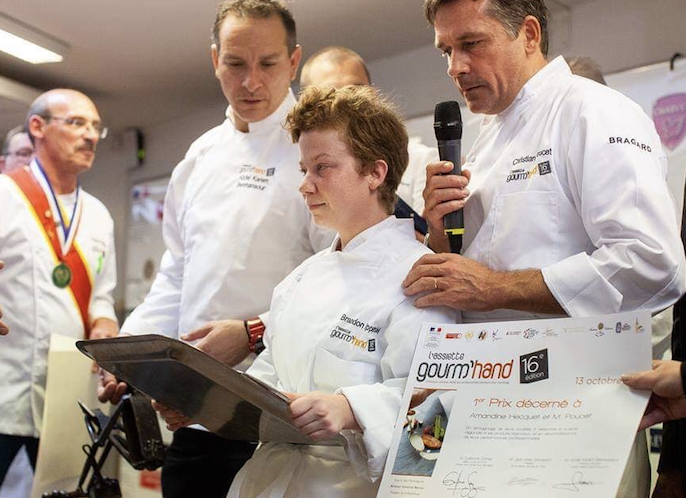 Amandine Hecquet et Christian Poucet  remportent la 16ème édition de l’Assiette Gourm’Hand
