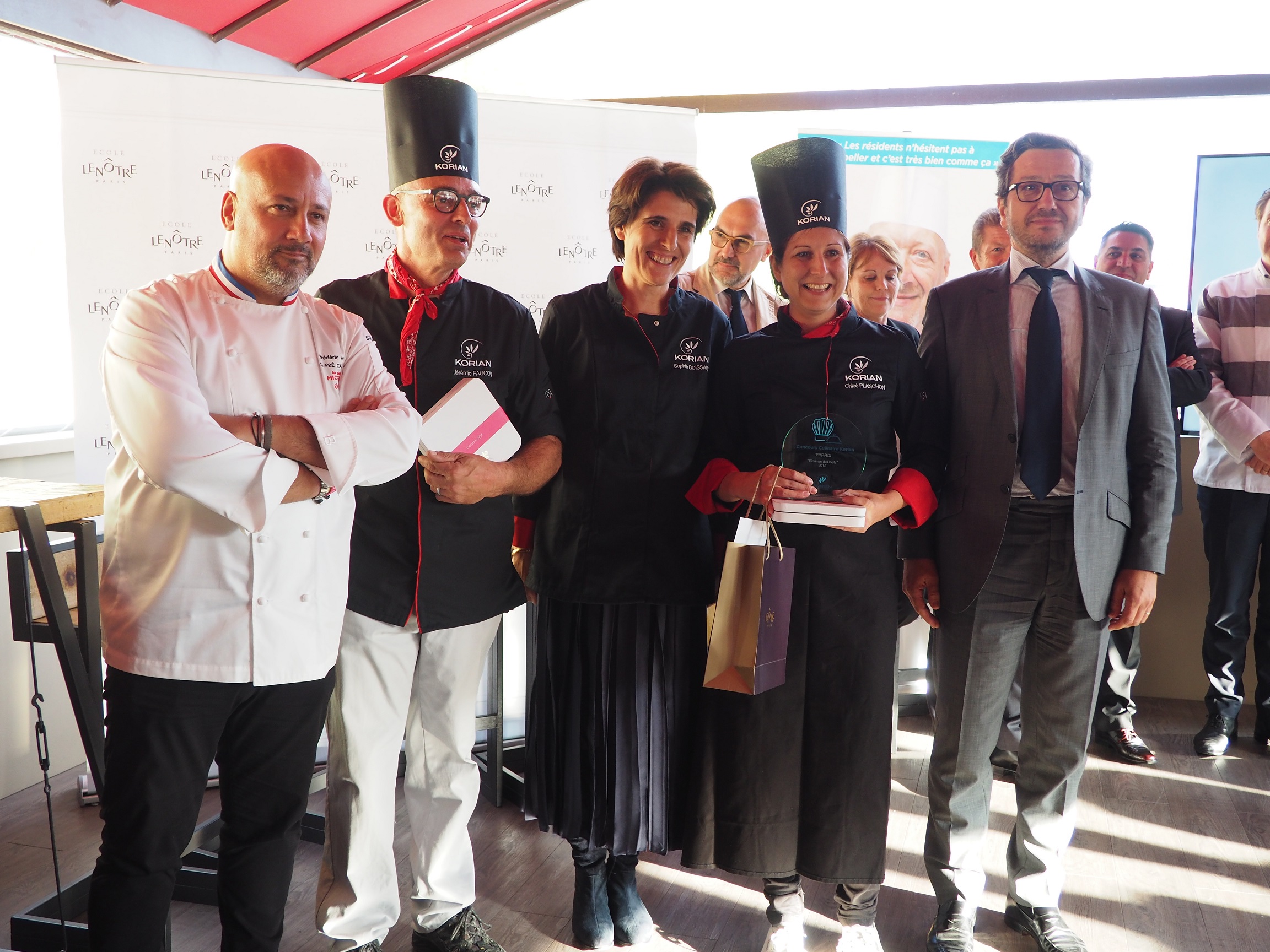Jérémie Faucon et Chloé Planchon vainqueurs du concours Korian « Binômes de Chefs, Histoires Gourmandes »