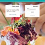 Des fonctionnalités accessibles pour aider à élaborer ses menus