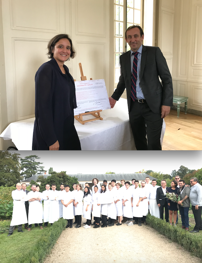 Ducasse Éducation signe la Charte d’Engagement pour une Saisonnalité de Qualité du CCF