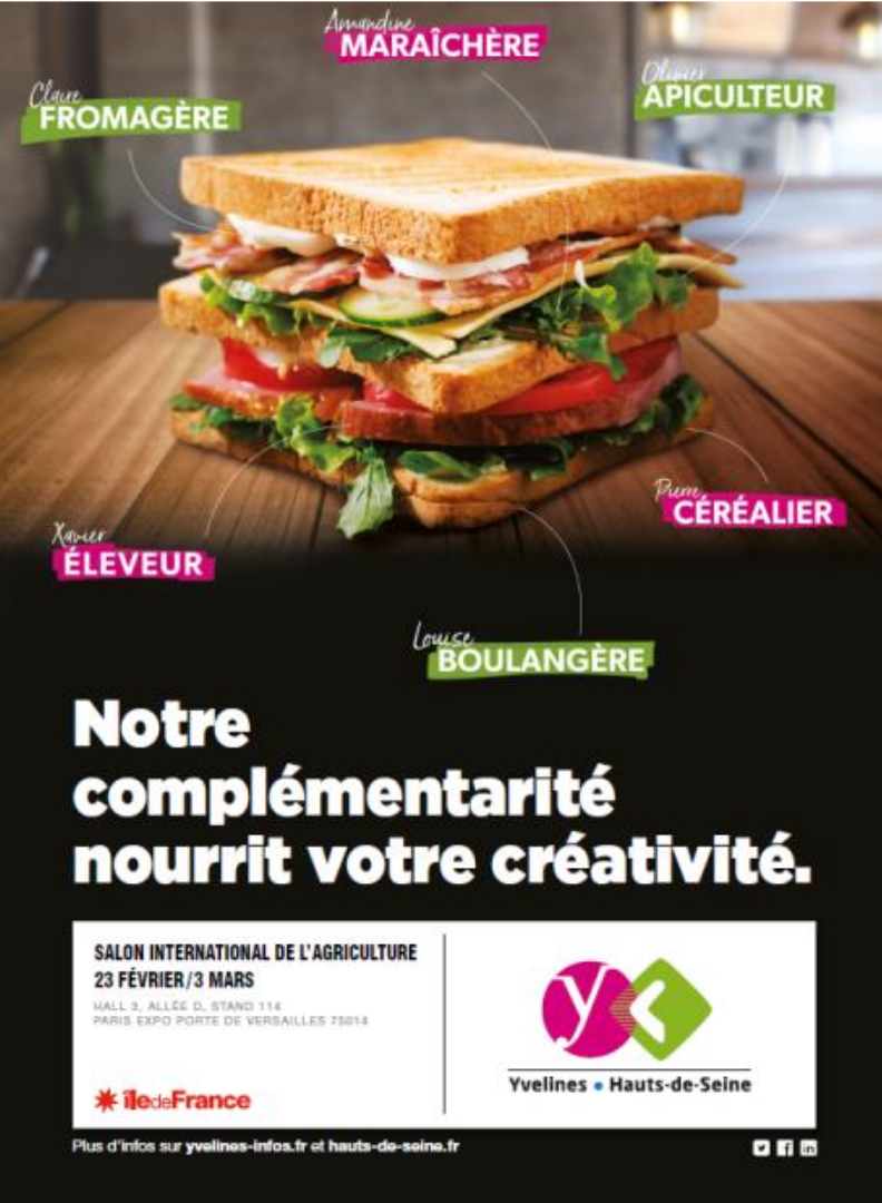 Les Yvelines et les Hauts-de-Seine, fières de leur complémentarité au Salon de l’Agriculture