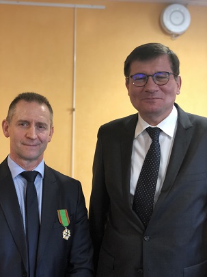 Restau’Co : Patrick Josien reçoit l’Ordre du Mérite Agricole