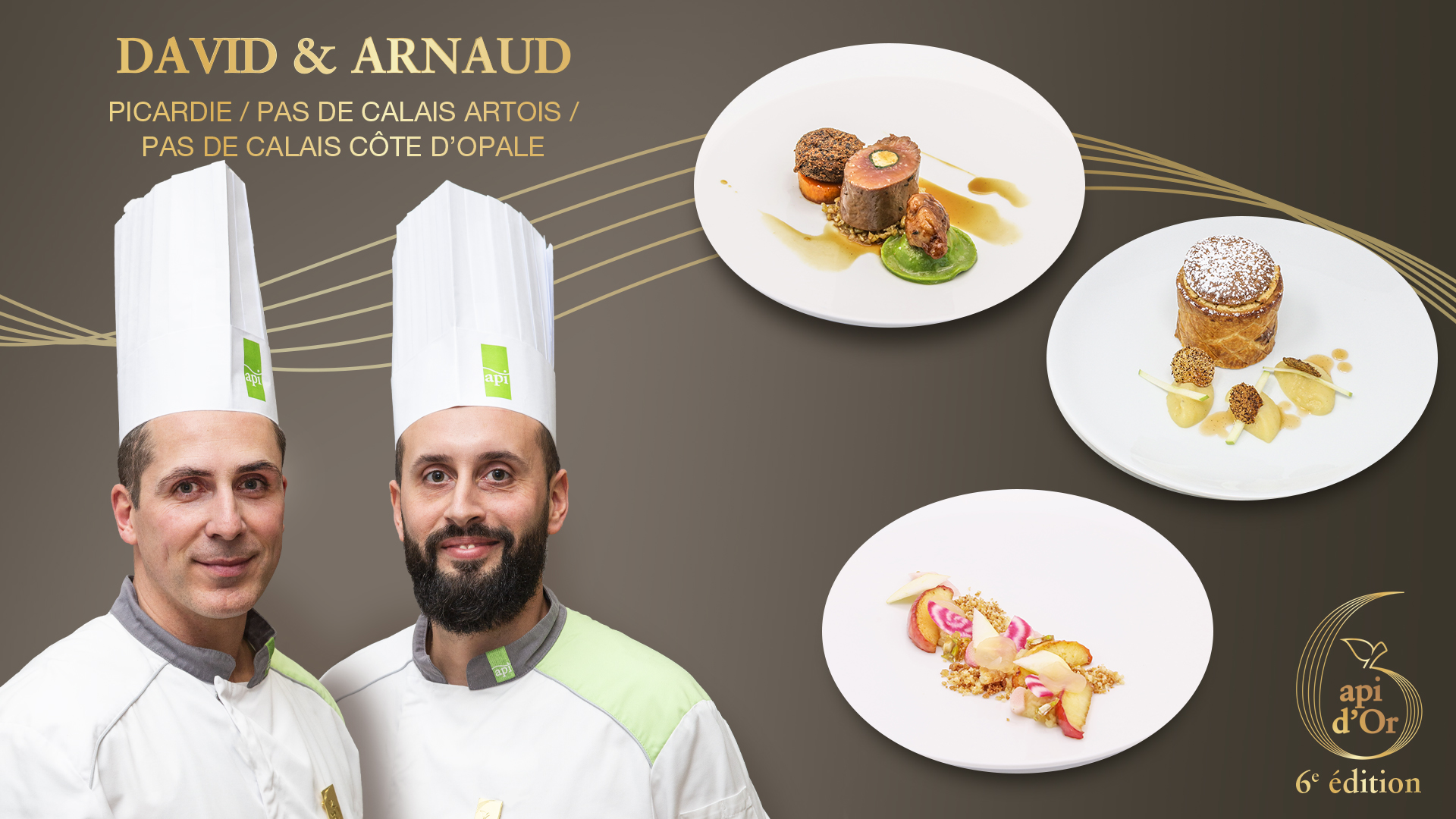 Le duo David Heuzé et Arnaud Varain au sommet pour les Api d’Or