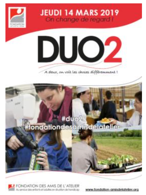 2ème édition de DUO2 le 14 mars
