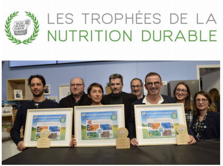 Trophées de la Nutrition Durable : découvrez les 3 lauréats !