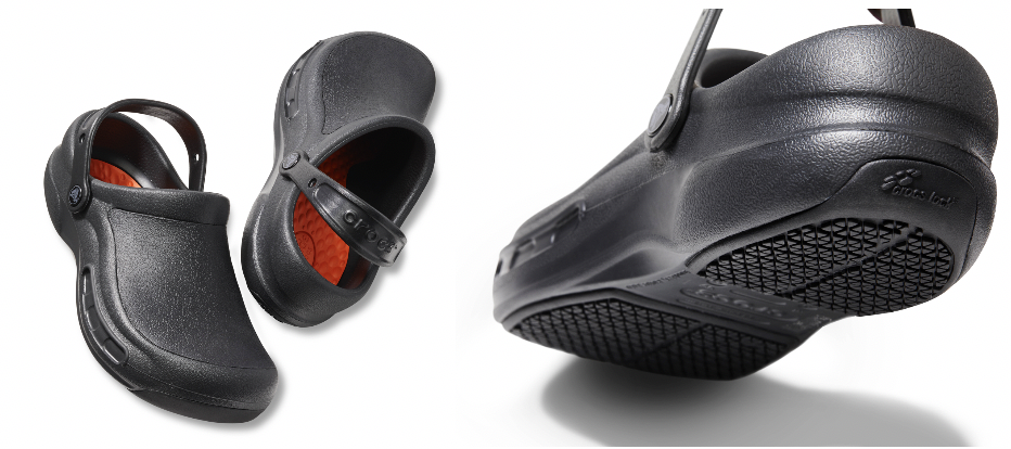 Un service tout confort avec les sabots Bistro Pro LiteRide Clog Crocs