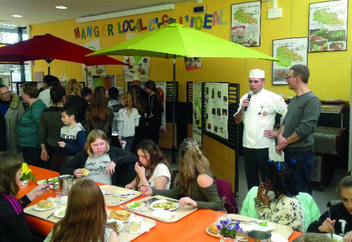 Le lycée Fontaine célèbre les produits locaux pour Goût de France