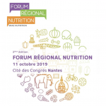 2ème Forum Régional Nutrition à Nantes en octobre