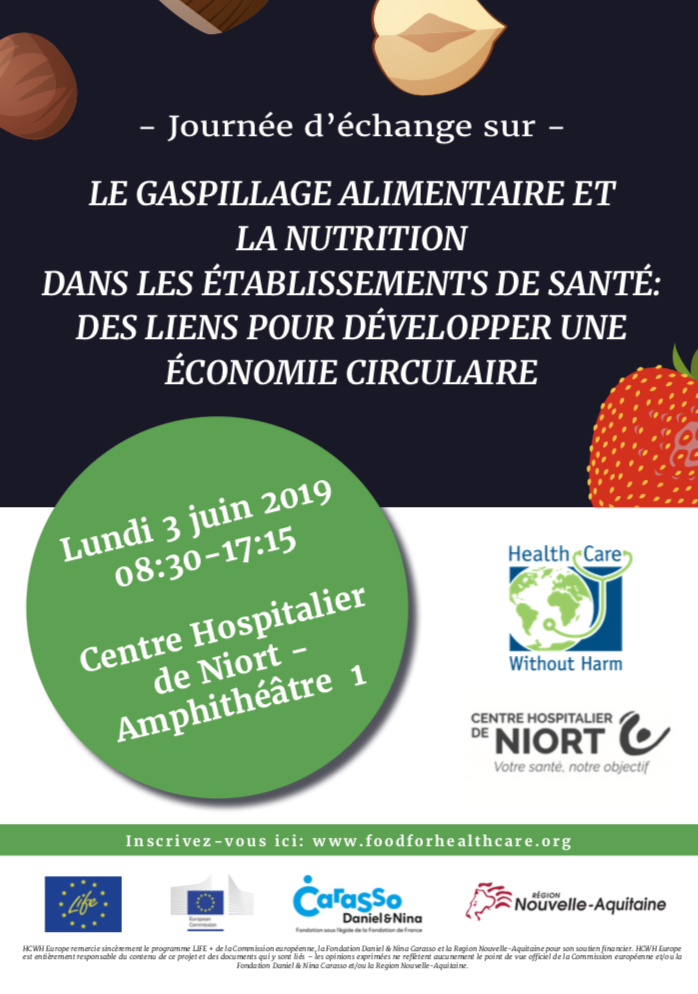 Focus sur le gaspillage alimentaire et la nutrition en établissements de santé avec le CH de Niort
