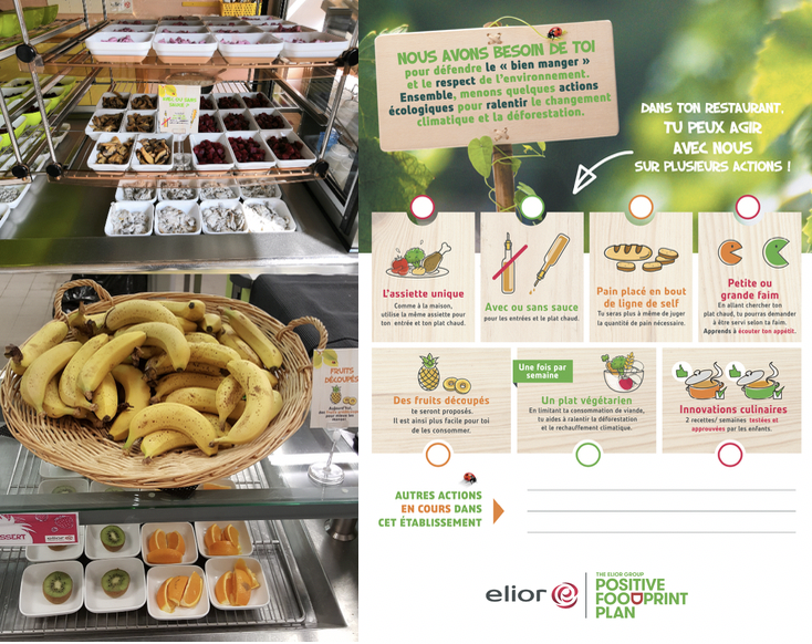Elior Enseignement : des actions concrètes pour réduire le gaspillage alimentaire