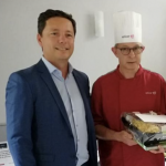 Laurent Douteau remporte le concours culinaire végétal Elior