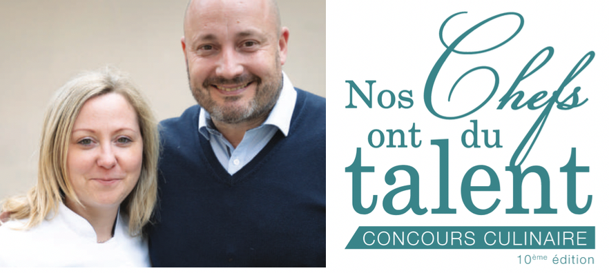 Bruno Caleiro et Jennifer Hebert remportent le 10ème concours Convivio « Nos Chefs ont du Talent »