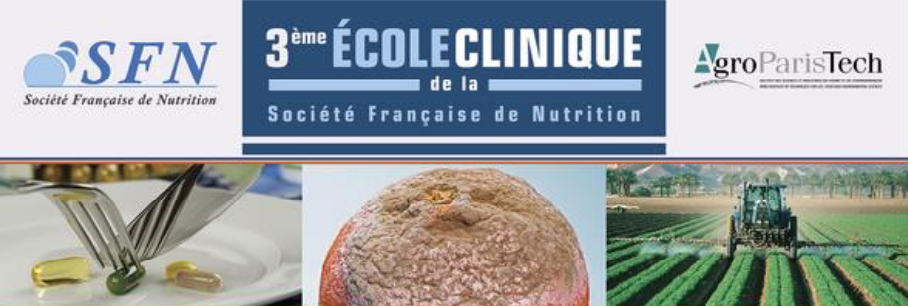 « Les polluants et l’alimentation », 3ème École clinique de la SFN