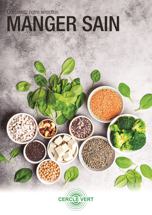 Un nouveau catalogue de « produits manger sain » par Cercle Vert