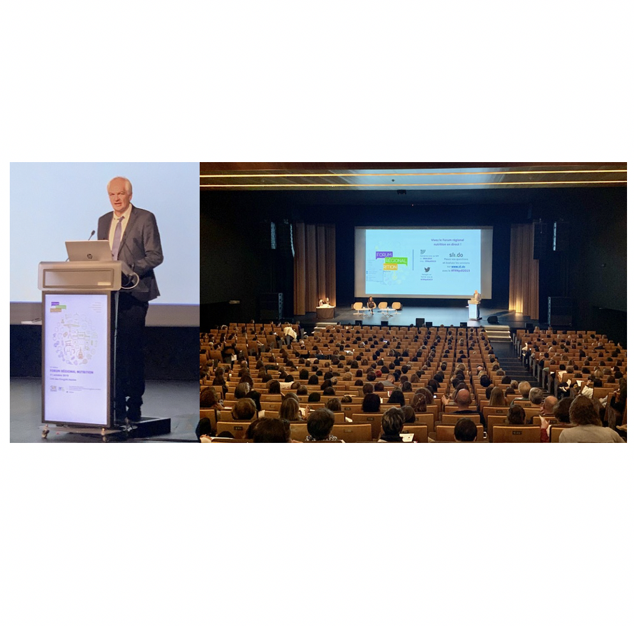 2e forum régional nutrition par la SRAE à Nantes