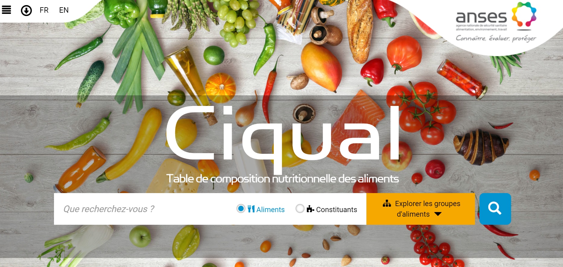 La table Ciqual version 2020 dévoilée par l’Anses