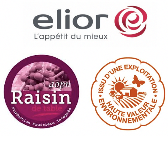 Du raisin français AOPn dans les restaurants Elior pour la rentrée