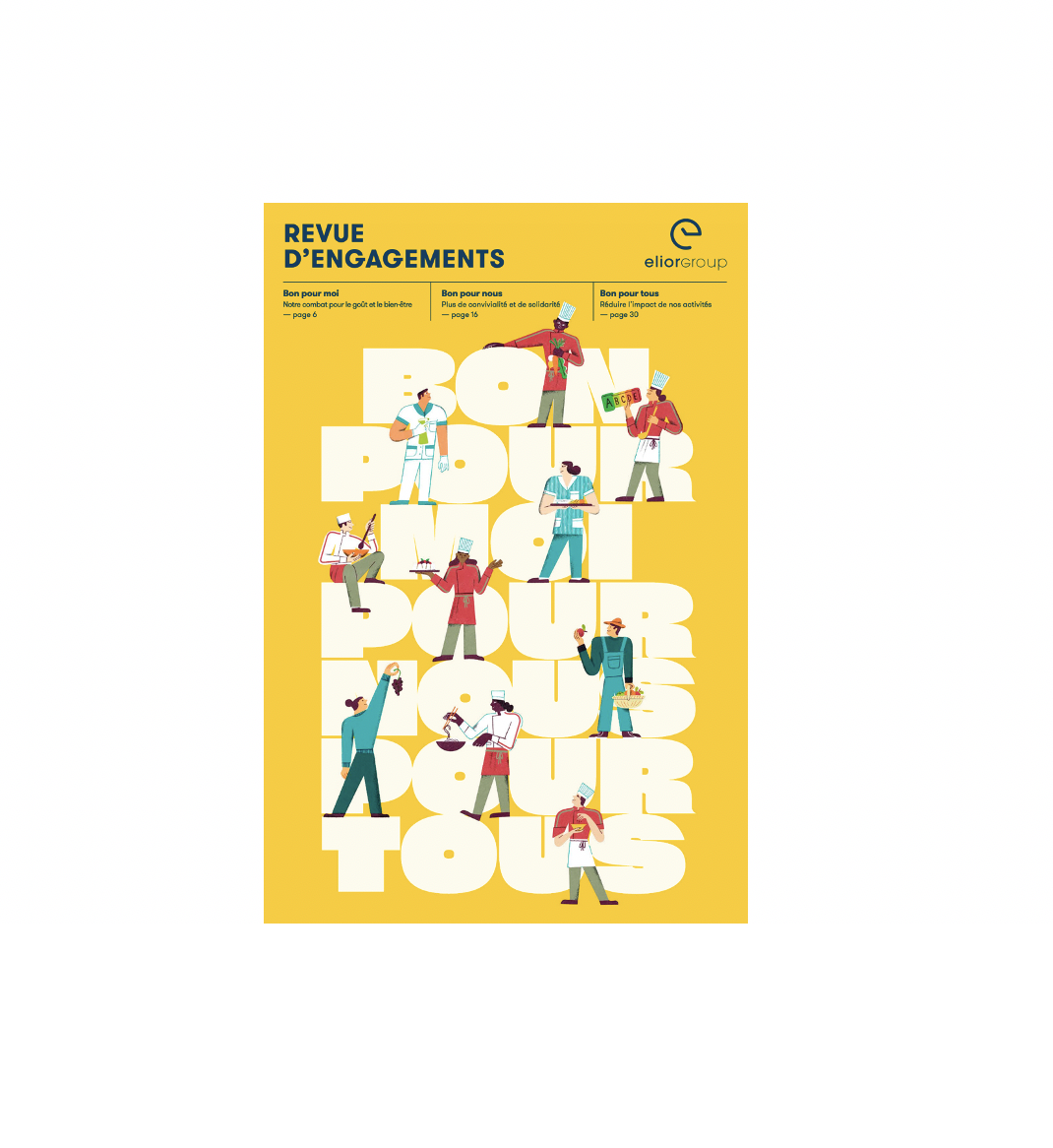 Objectifs, innovations, RSE et avenir : découvrez une revue d’engagements 2019-2020 positive par Elior