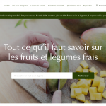 Un nouveau site repensé et redesigné pour lesfruitsetlegumesfrais.com