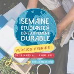 Le bien-être en fil rouge de la Semaine étudiante du développement durable 2021