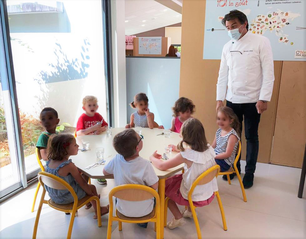 Un menu co-signé par Yannick Alléno pour 10 000 élèves d’Ile-de-France