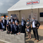 Veith Adelmann et la pose de la 1ère pierre de l’usine Rational à Wittenheim : « Cet événement est une grande étape accomplie pour nous »