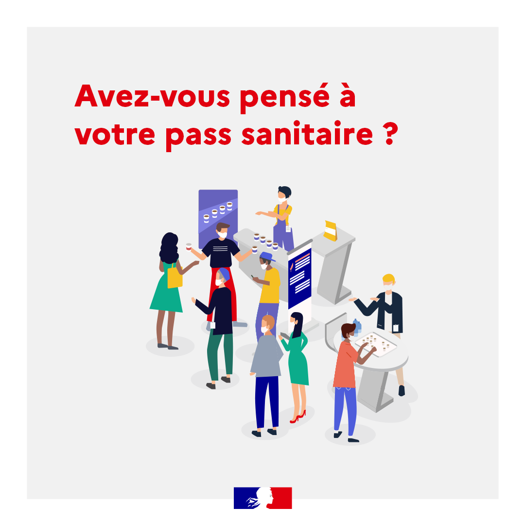 Le pass sanitaire n’entrera pas en vigueur avant le 5 août