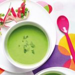 Idée recette : Vichyssoise de petits pois et ses radis bio