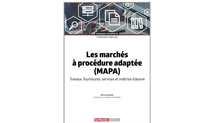 Parution de l’ouvrage « Les marchés à procédure adaptée (Mapa) »