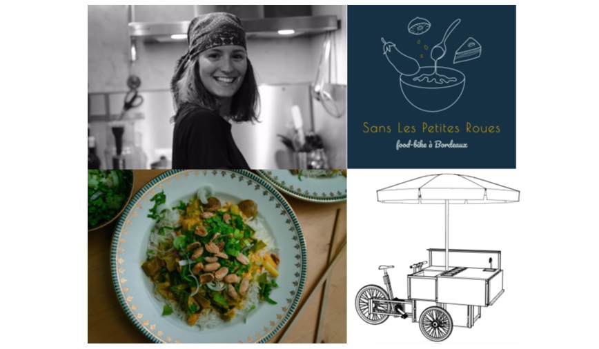 Lancement du food-bike « Sans les petites roues » à Bordeaux