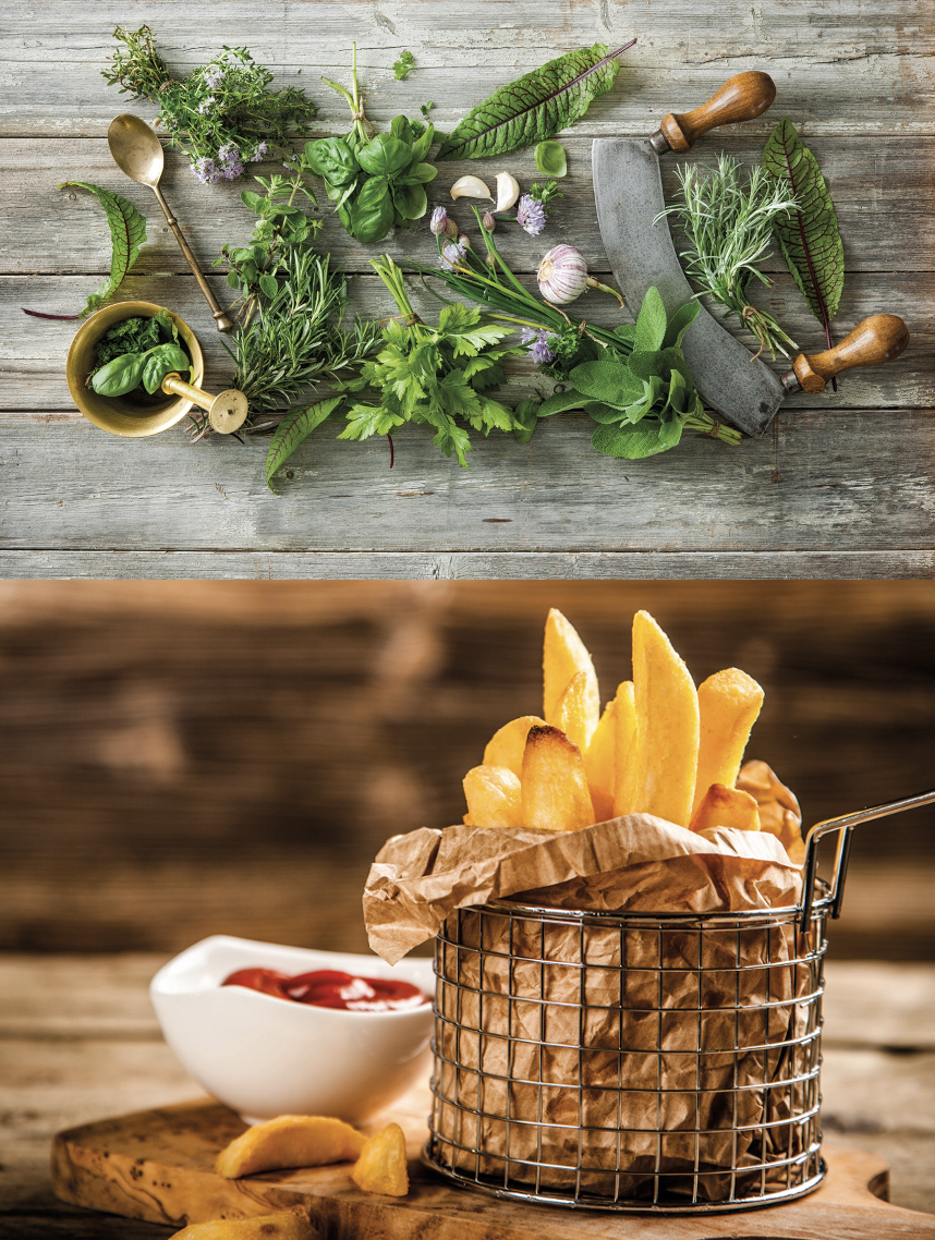 Participez au concours Photo & Cuisine sur les thèmes HERBES AROMATIQUES et FRITES